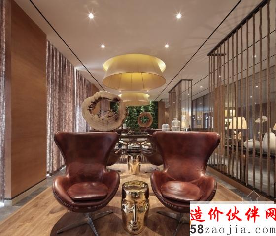 天王星豪庭“新中式混搭”售樓中心設(shè)計