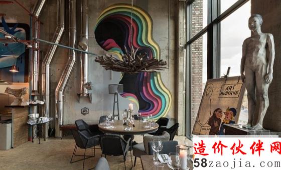 460平閣樓“打造”莫斯科Door 19酒吧餐廳