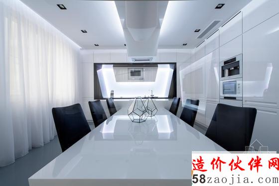 俄羅斯黑白色“冒險(xiǎn)計(jì)劃”未來(lái)派公寓