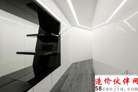 俄羅斯黑白色“冒險(xiǎn)計(jì)劃”未來(lái)派公寓
