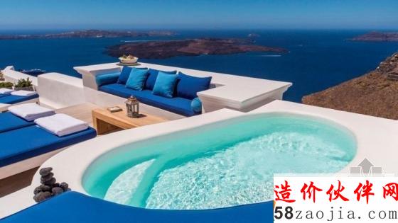 精品“浪漫愛情海”圣托里尼洞穴酒店