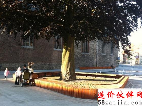 斯內德村內美麗的集市