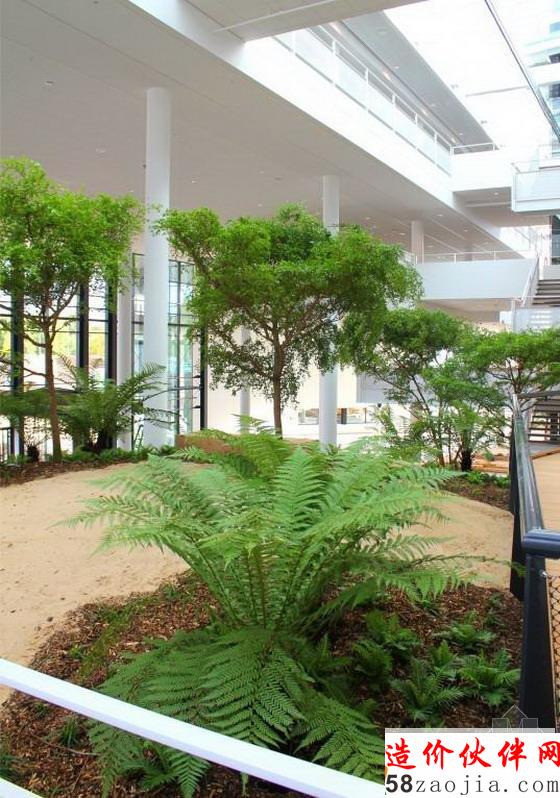 荷蘭Centraal Beheer Achmea保險公司的花園入口