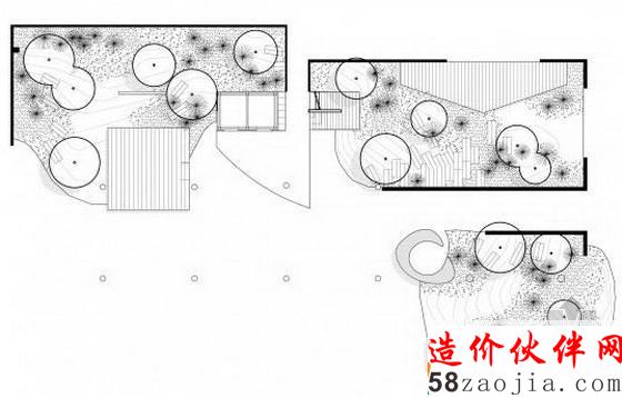 荷蘭Centraal Beheer Achmea保險公司的花園入口