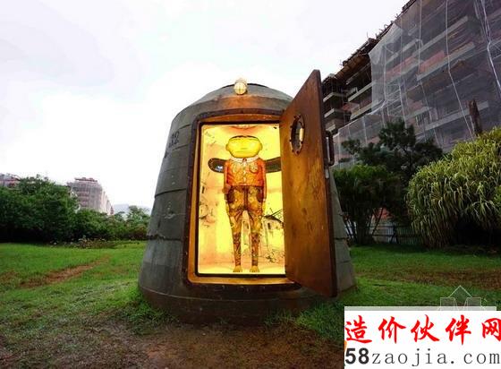 博物館的“軍事碉堡”