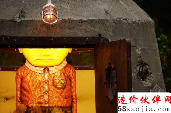 博物館的“軍事碉堡”