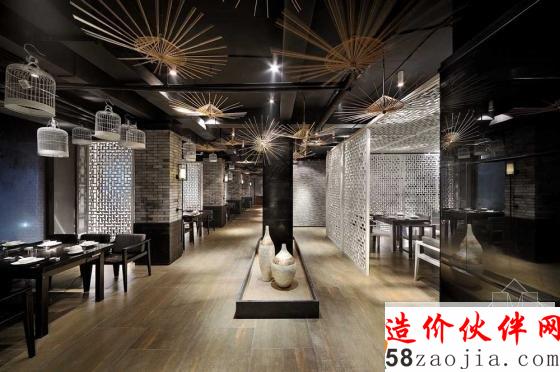福州平潭“東方美”新中式墨韻餐廳