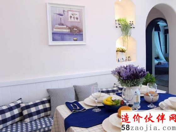 83平上!八{(lán)色大!眽(mèng)想之家兩居室設(shè)計(jì)