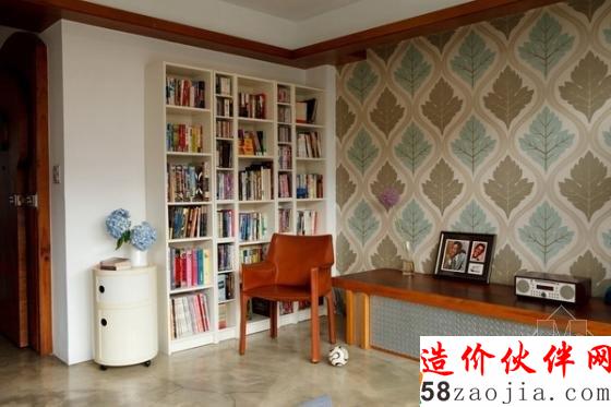110平溫馨美式鄉(xiāng)村風(fēng)情兩居室設(shè)計