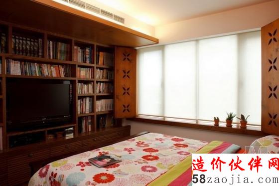 110平溫馨美式鄉(xiāng)村風(fēng)情兩居室設(shè)計