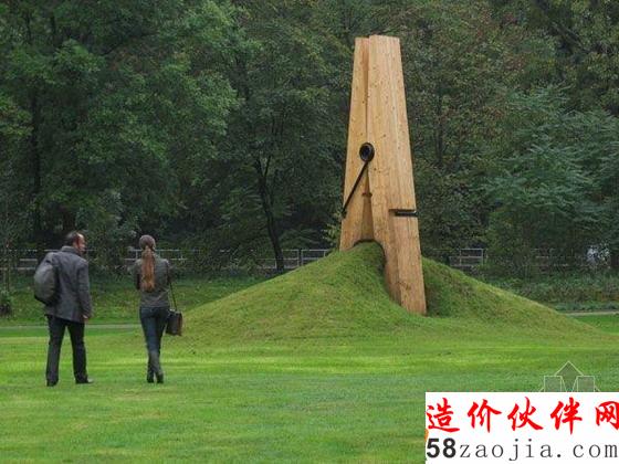 巨大的衣夾