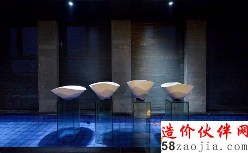 江蘇昆山“簡潔硬朗”龍海建工辦公室