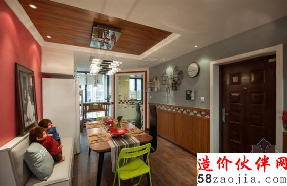童心未泯!七彩魔術(shù)混搭三居室婚房設(shè)計(jì)