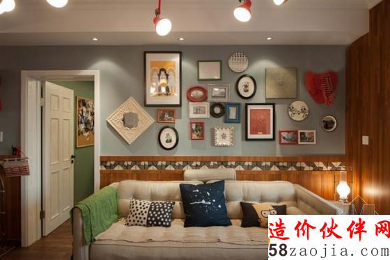 童心未泯!七彩魔術(shù)混搭三居室婚房設(shè)計(jì)