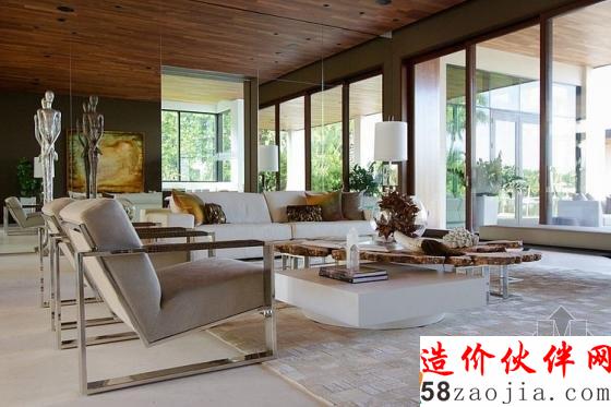 美國邁阿密現(xiàn)代奢華海濱住宅設(shè)計