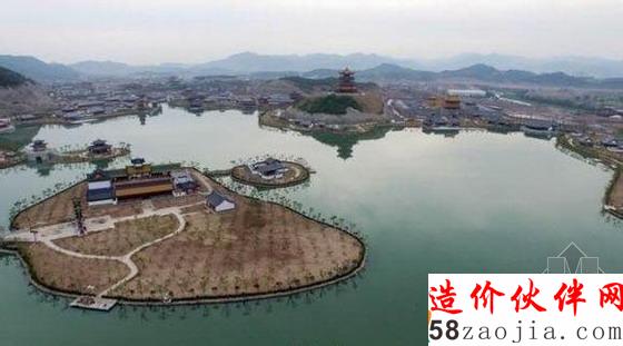 浙江橫店按1:1比例打造圓明園