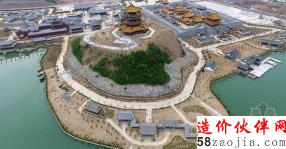 浙江橫店按1:1比例打造圓明園