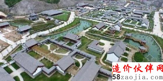 浙江橫店按1:1比例打造圓明園