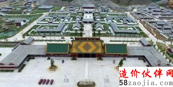 浙江橫店按1:1比例打造圓明園