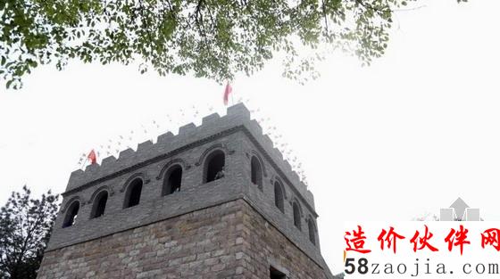 山寨“長城”外觀
