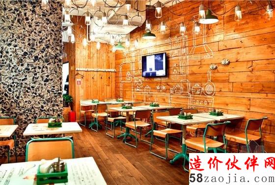 俄羅斯Obed Buffet“健康”“綠色”LOFT風格快餐廳