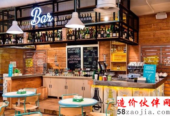 俄羅斯Obed Buffet“健康”“綠色”LOFT風格快餐廳