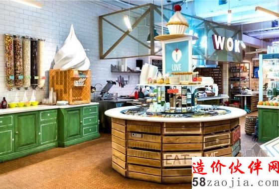 俄羅斯Obed Buffet“健康”“綠色”LOFT風格快餐廳