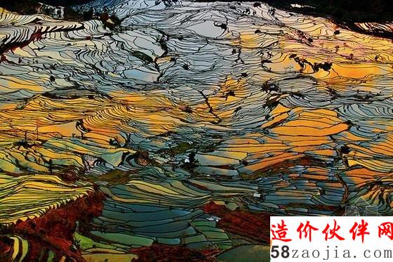 “大地雕塑”元陽梯田