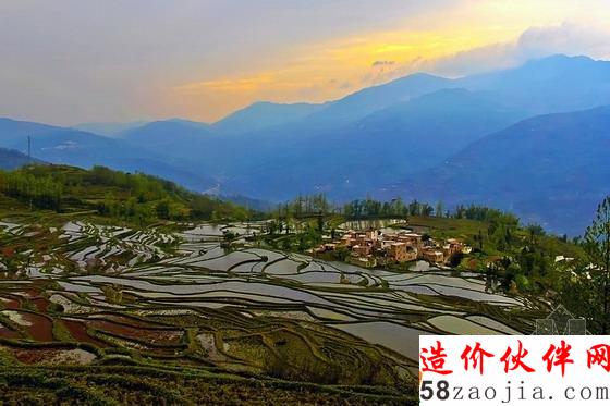 “大地雕塑”元陽梯田
