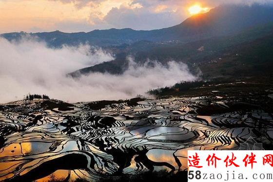 “大地雕塑”元陽梯田