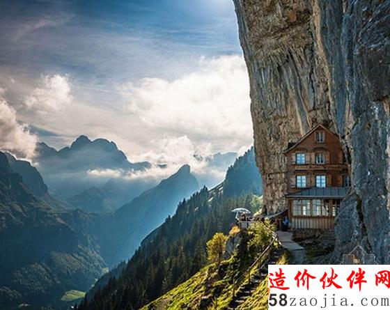 瑞士Berggasthaus Aescher