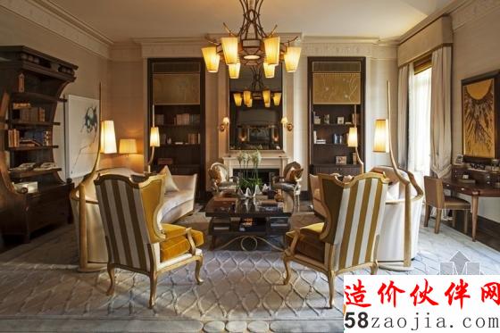 巴黎“舒適柔和又奢華復(fù)雜”的公寓設(shè)計(jì)