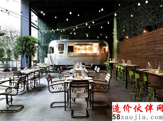 雅典48城市花園藝術(shù)餐廳設(shè)計(jì)