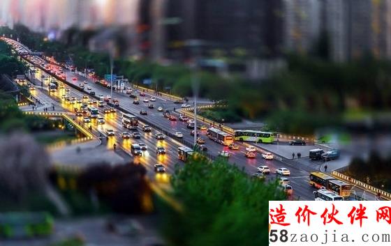 北京三元橋車流