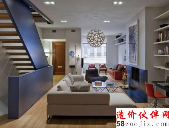 布魯克林現(xiàn)代化聯(lián)排別墅設(shè)計