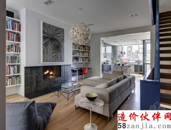 布魯克林現(xiàn)代化聯(lián)排別墅設(shè)計