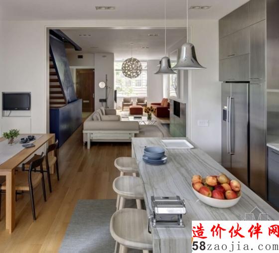 布魯克林現(xiàn)代化聯(lián)排別墅設(shè)計