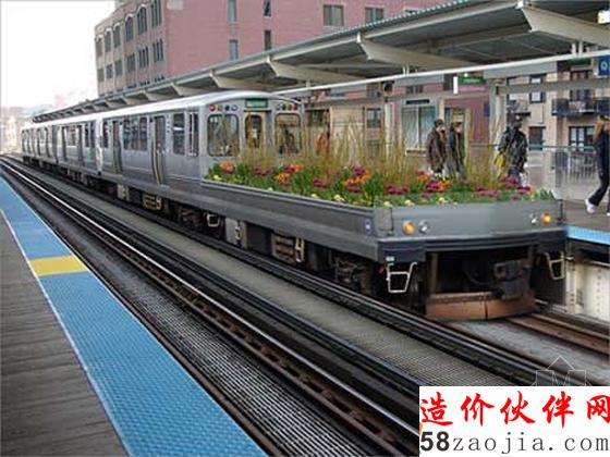 美國(guó)芝加哥植物軌道車(chē)