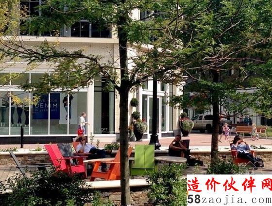 美國Assembly Row現(xiàn)代都市村莊實景圖