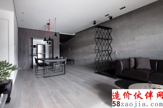 聒噪城市中一抹簡約的風(fēng)景線!臺北現(xiàn)代公寓設(shè)計