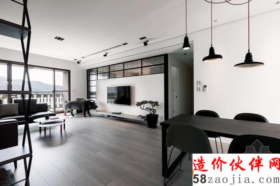 聒噪城市中一抹簡約的風(fēng)景線!臺北現(xiàn)代公寓設(shè)計