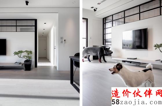 聒噪城市中一抹簡約的風(fēng)景線!臺北現(xiàn)代公寓設(shè)計