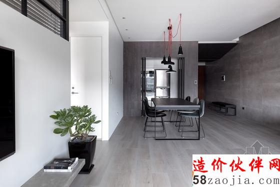 聒噪城市中一抹簡約的風(fēng)景線!臺北現(xiàn)代公寓設(shè)計