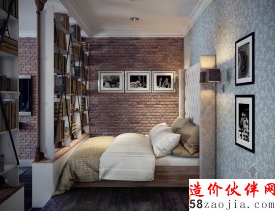 單身公寓完美蛻變!50平米女性美式風(fēng)公寓