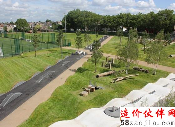 英國(guó)Drapers公園景觀