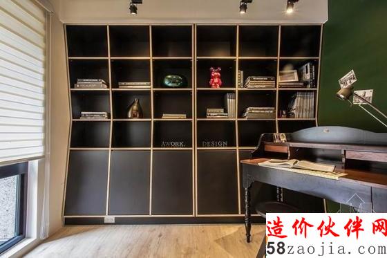 獨特氣息!100平時尚復古“輕盈”家居設計