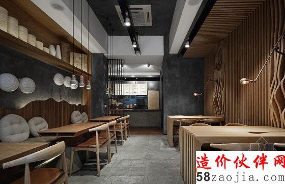 67平合肥返璞歸真“禪意”同慶小籠餐廳設(shè)計(jì)