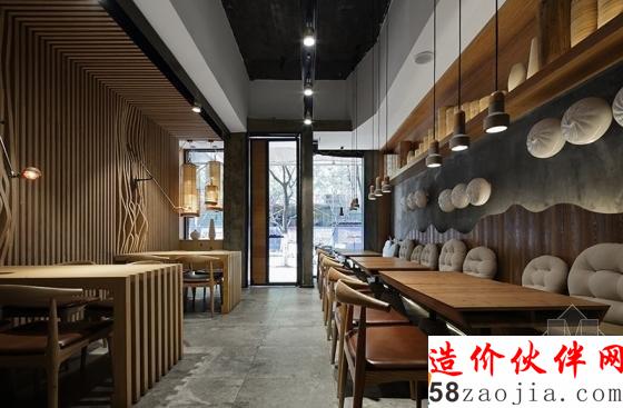 67平合肥返璞歸真“禪意”同慶小籠餐廳設(shè)計(jì)