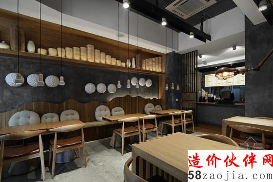 67平合肥返璞歸真“禪意”同慶小籠餐廳設(shè)計(jì)