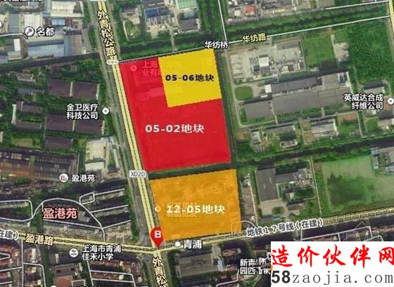 該地塊由三部分構(gòu)成